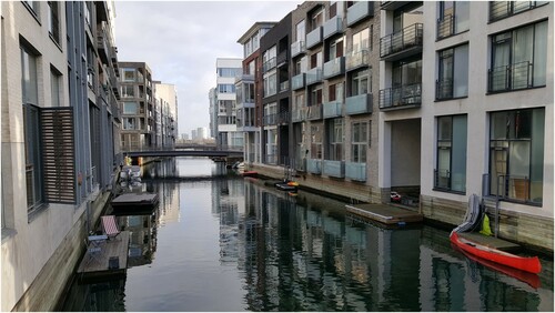 Figure 4. Reduced public space in Suseholmen, Copenhagen (Picture by authors).