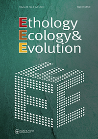 Cover image for Ethology Ecology & Evolution, Volume 18, Issue 4, 1984