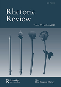 Cover image for Rhetoric Review, Volume 39, Issue 3, 2020