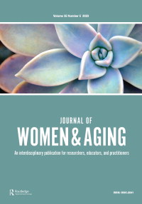 Cover image for Journal of Women & Aging, Volume 35, Issue 5, 2023