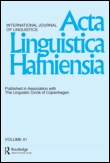 Cover image for Acta Linguistica Hafniensia, Volume 28, Issue 1, 1996