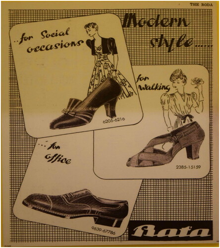 Figure 10. Bata advertisement 1, 1939. The Roda Magazine.