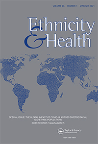 Cover image for Ethnicity & Health, Volume 26, Issue 1, 2021