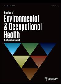 Cover image for Archives of Environmental & Occupational Health, Volume 63, Issue 4, 2008