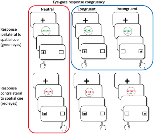 Figure 1. Example trials of all experimental conditions.