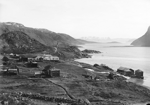 Figure 12. Sophus Tromholt, Kaafjord, 1883. Photograph reproduced with permission from the Picture Collection, University of Bergen Library.