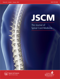 Cover image for The Journal of Spinal Cord Medicine, Volume 46, Issue 1, 2023