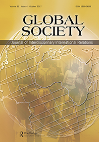 Cover image for Global Society, Volume 31, Issue 4, 2017