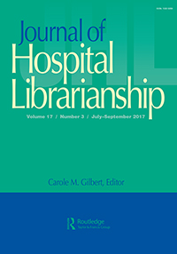 Cover image for Journal of Hospital Librarianship, Volume 17, Issue 3, 2017