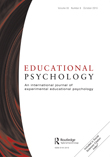 Cover image for Educational Psychology, Volume 33, Issue 6, 2013