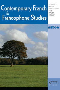Cover image for Contemporary French and Francophone Studies, Volume 25, Issue 2, 2021