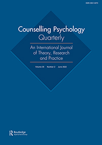 Cover image for Counselling Psychology Quarterly, Volume 35, Issue 2, 2022