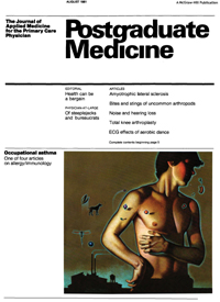 Cover image for Postgraduate Medicine, Volume 70, Issue 2, 1981