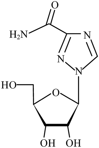 Figure 1. Chemical structure of ribavirin.