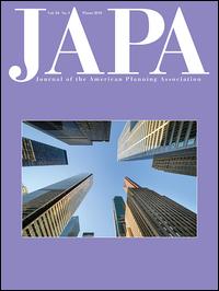 Cover image for Journal of the American Planning Association, Volume 66, Issue 3, 2000