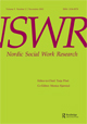 Cover image for Nordic Social Work Research, Volume 3, Issue 2, 2013