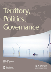 Cover image for Territory, Politics, Governance, Volume 12, Issue 3, 2024