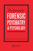 Cover image for The Journal of Forensic Psychiatry & Psychology, Volume 25, Issue 1, 2014