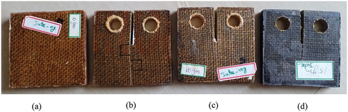 Figure 4. Experimental jute/epoxy composite specimen.