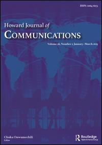 Cover image for Howard Journal of Communications, Volume 28, Issue 2, 2017