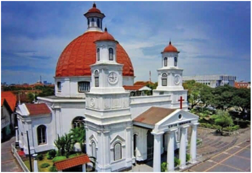 Figure 8. Blenduk Church in The Old City, Semarang, located at Jalan Letjen Suprapto (Letjen Suprapto Street; in Dutch colonial era: De Heeren straat), built in 1753, retrieved from NativeIndonesia.com on 5 October 2020.