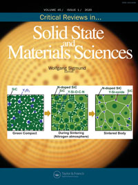 Cover image for Critical Reviews in Solid State and Materials Sciences, Volume 45, Issue 1, 2020