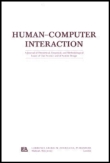 Cover image for Human–Computer Interaction, Volume 6, Issue 3-4, 1991