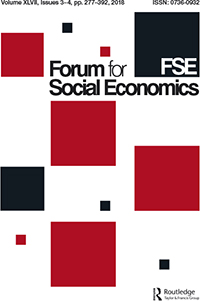 Cover image for Forum for Social Economics, Volume 47, Issue 3-4, 2018