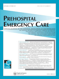 Cover image for Prehospital Emergency Care, Volume 23, Issue 5, 2019