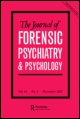 Cover image for The Journal of Forensic Psychiatry & Psychology, Volume 20, Issue 6, 2009