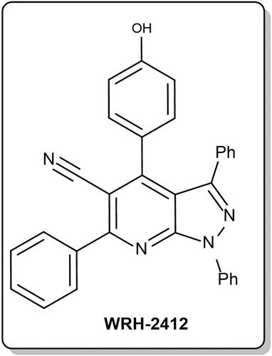 Figure 1. Chemical structure of WRH-2412.
