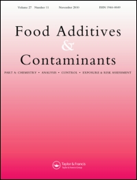 Cover image for Food Additives & Contaminants: Part A, Volume 28, Issue 9, 2011