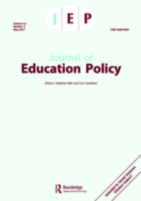 Cover image for Journal of Education Policy, Volume 32, Issue 3, 2017