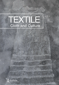 Cover image for TEXTILE, Volume 19, Issue 2, 2021