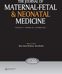 Cover image for The Journal of Maternal-Fetal & Neonatal Medicine, Volume 34, Issue 20, 2021