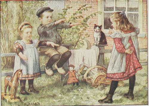 Figure 10. Playing school. Source: Collection Scheepstra Cabinet, Roden