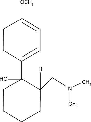 Figure 1 Chemical structure of tramadol.