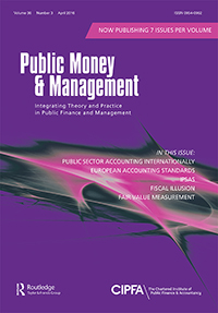 Cover image for Public Money & Management, Volume 36, Issue 3, 2016