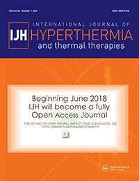 Cover image for International Journal of Hyperthermia, Volume 38, Issue 1, 2021