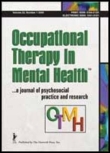 Cover image for Occupational Therapy in Mental Health, Volume 14, Issue 3, 1999
