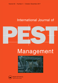 Cover image for International Journal of Pest Management, Volume 63, Issue 4, 2017