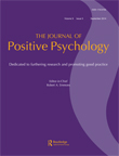 Cover image for The Journal of Positive Psychology, Volume 9, Issue 5, 2014