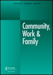 Cover image for Community, Work & Family, Volume 14, Issue 3, 2011