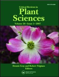 Cover image for Critical Reviews in Plant Sciences, Volume 26, Issue 3, 2007