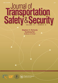 Cover image for Journal of Transportation Safety & Security, Volume 13, Issue 12, 2021