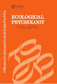 Cover image for Ecological Psychology, Volume 33, Issue 3-4, 2021