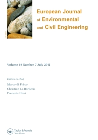 Cover image for European Journal of Environmental and Civil Engineering, Volume 21, Issue 1, 2017