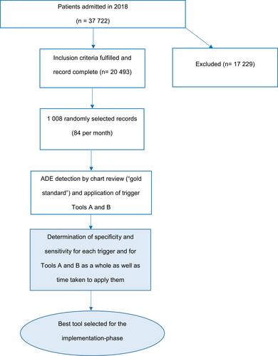 Figure 1 Study flow chart depicting the tool development phase.