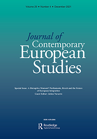 Cover image for Journal of Contemporary European Studies, Volume 29, Issue 4, 2021