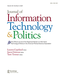 Cover image for Journal of Information Technology & Politics, Volume 18, Issue 2, 2021